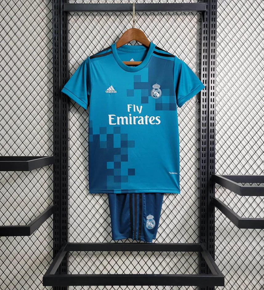 Real Madrid 17/18 Third Away Jersey Kids