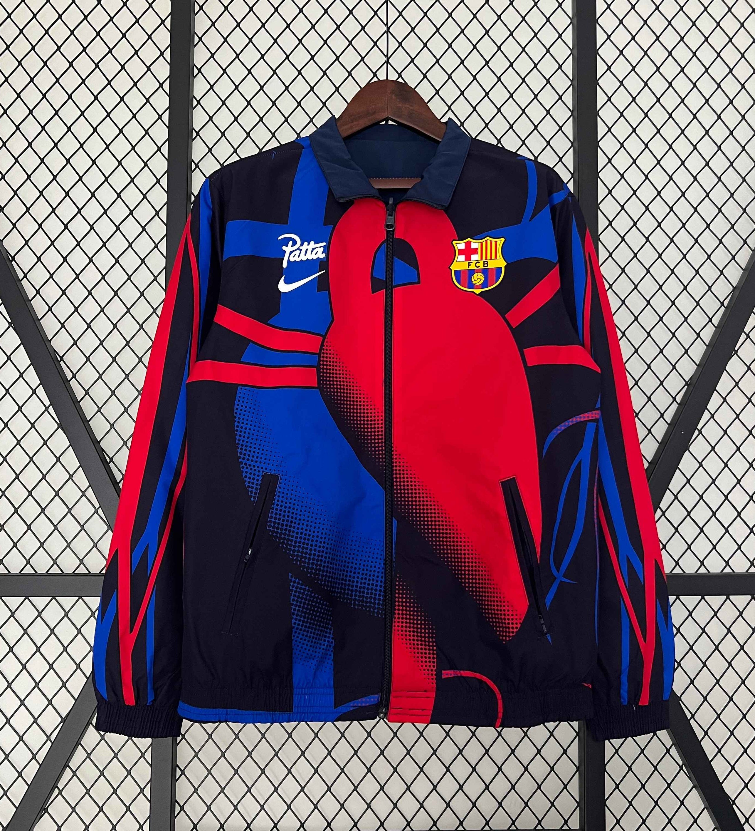 Fc Barcelona 23-24 Windbreaker Reversible
