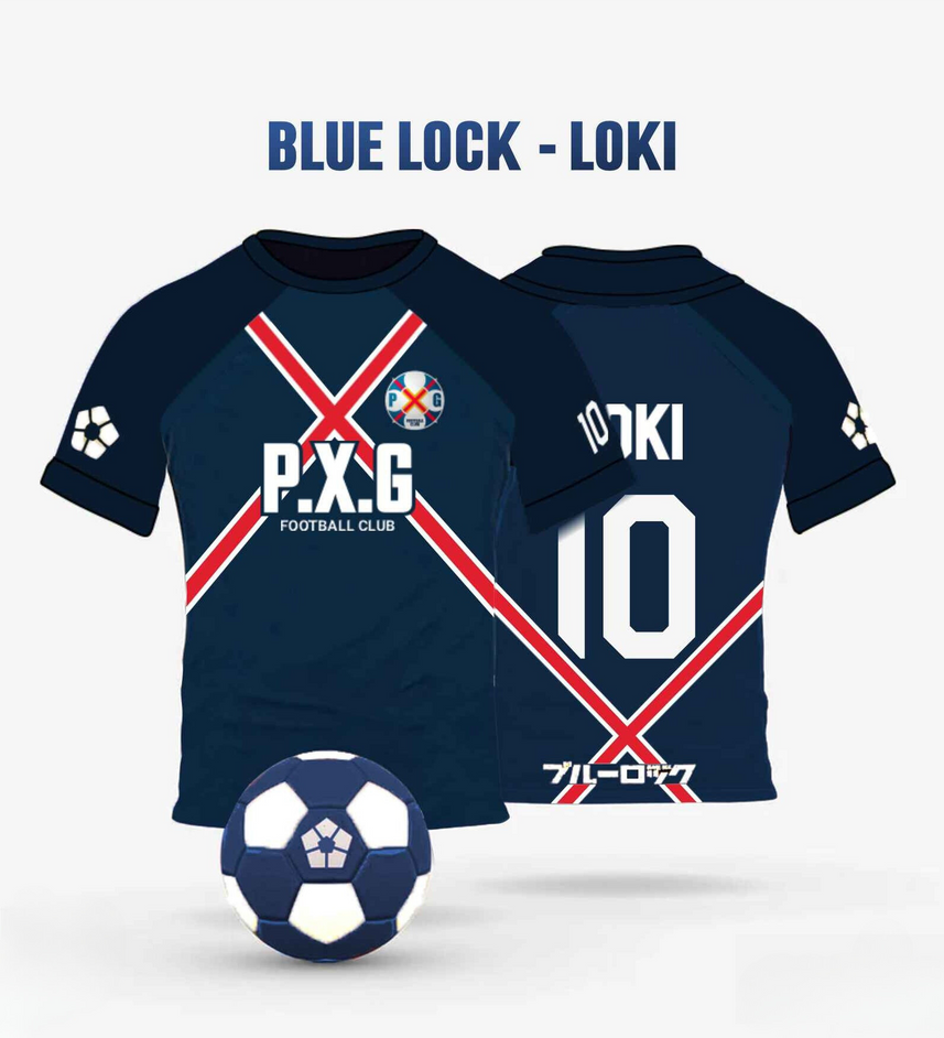 قميص LIMITED Blue Lock - طقم PXG المنزلي