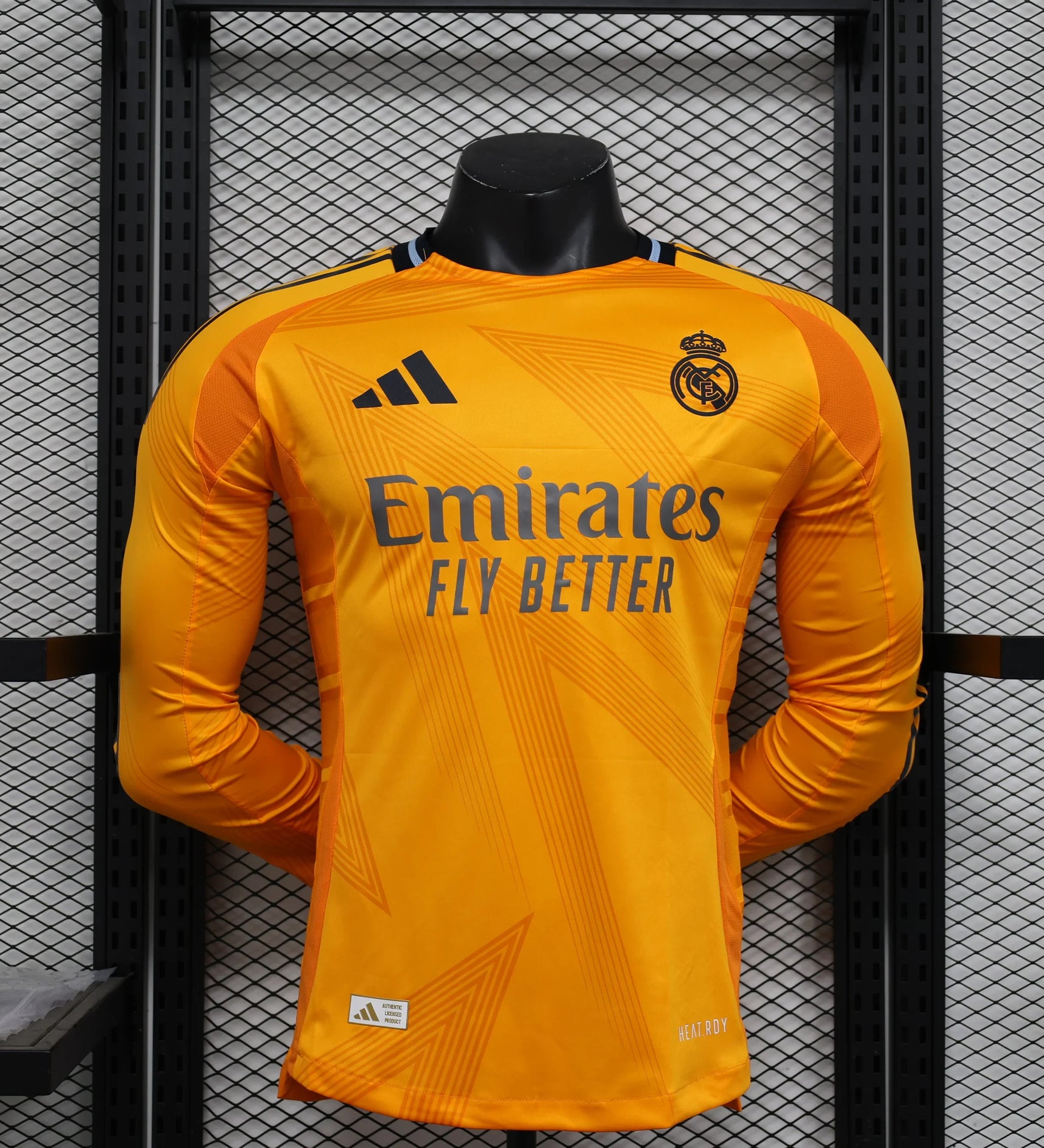 Real Madrid 2024-2025 Away Kit Long Sleeve