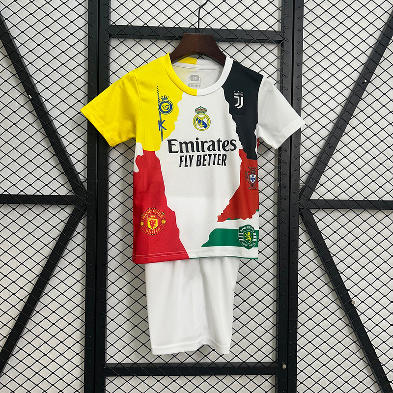 Ronaldo Jersey for Kids | Ronaldo All Teams Kids Kit | Malgane