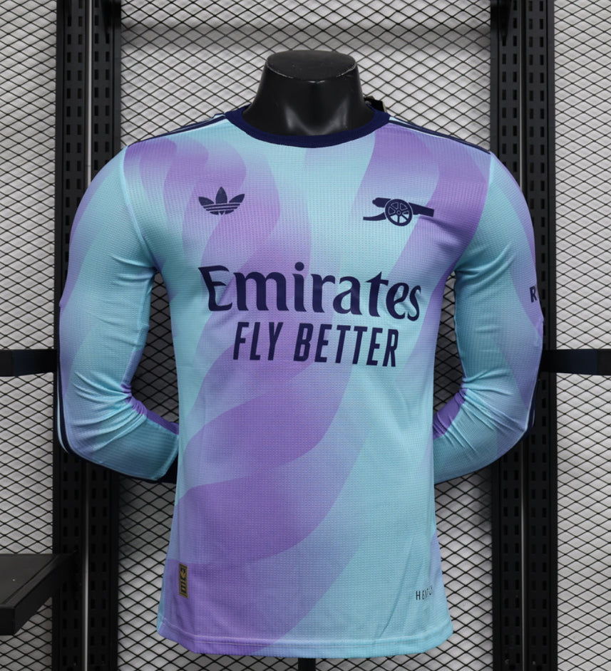 Arsenal 2024-2025 Third Kit Long Sleeve