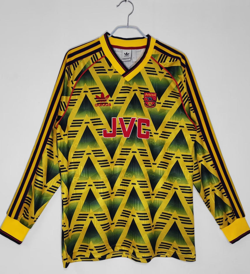 Arsenal 1991-1993 Long Sleeve Away Kit