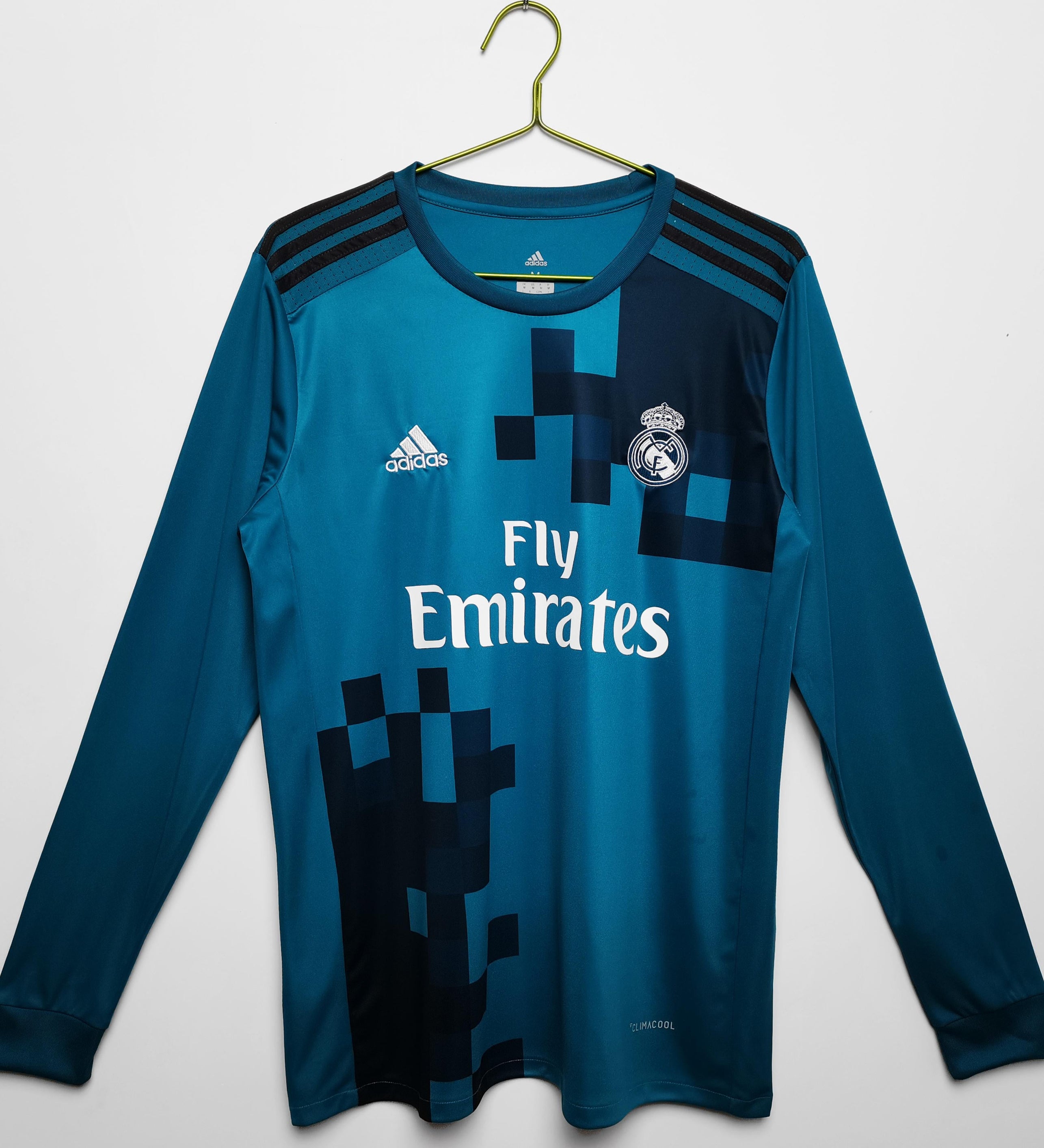 Real Madrid 2017-2018 Long Sleeve Away Kit