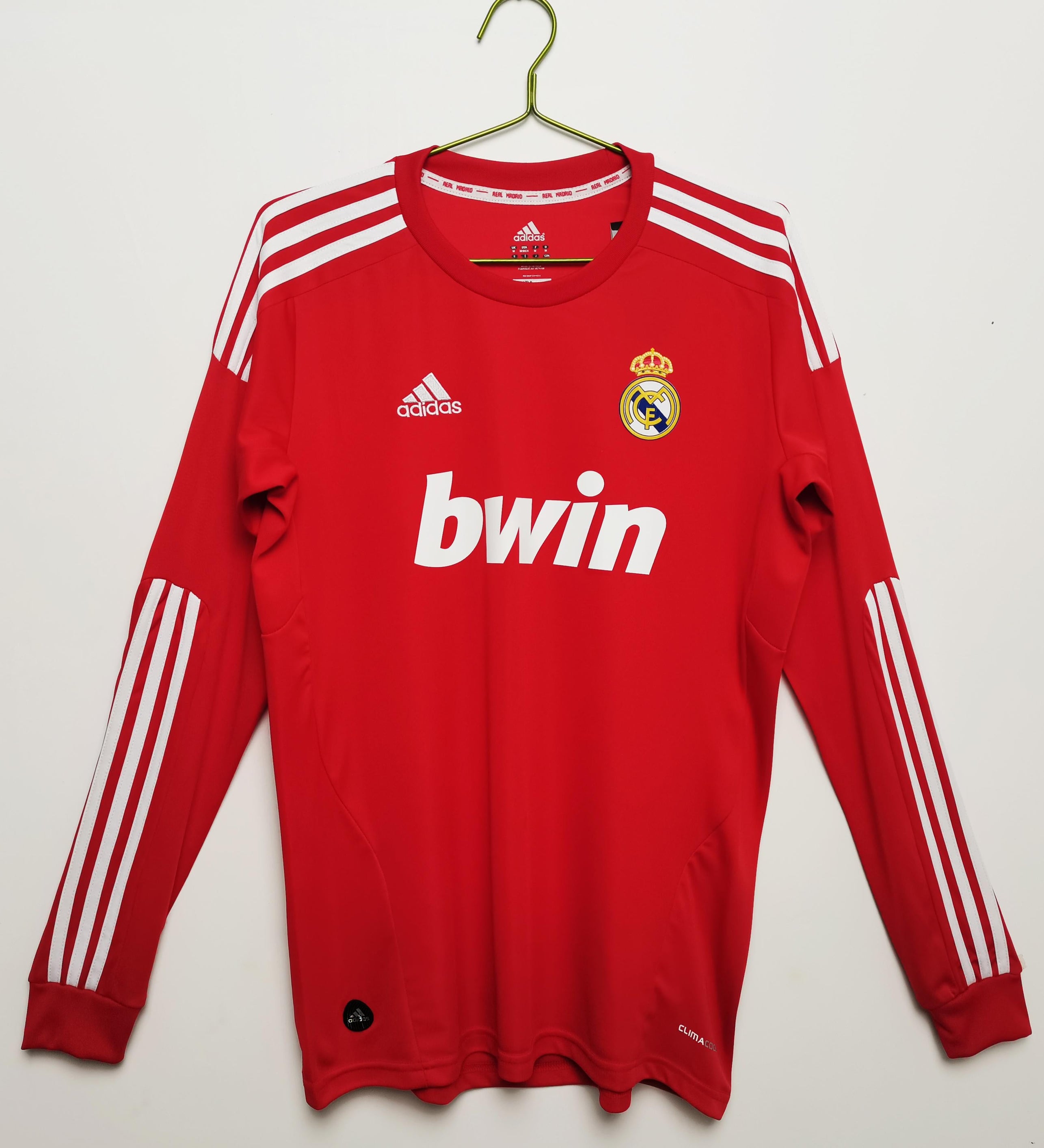 Real Madrid 2011-2012 Long Sleeve Away Kit Retro