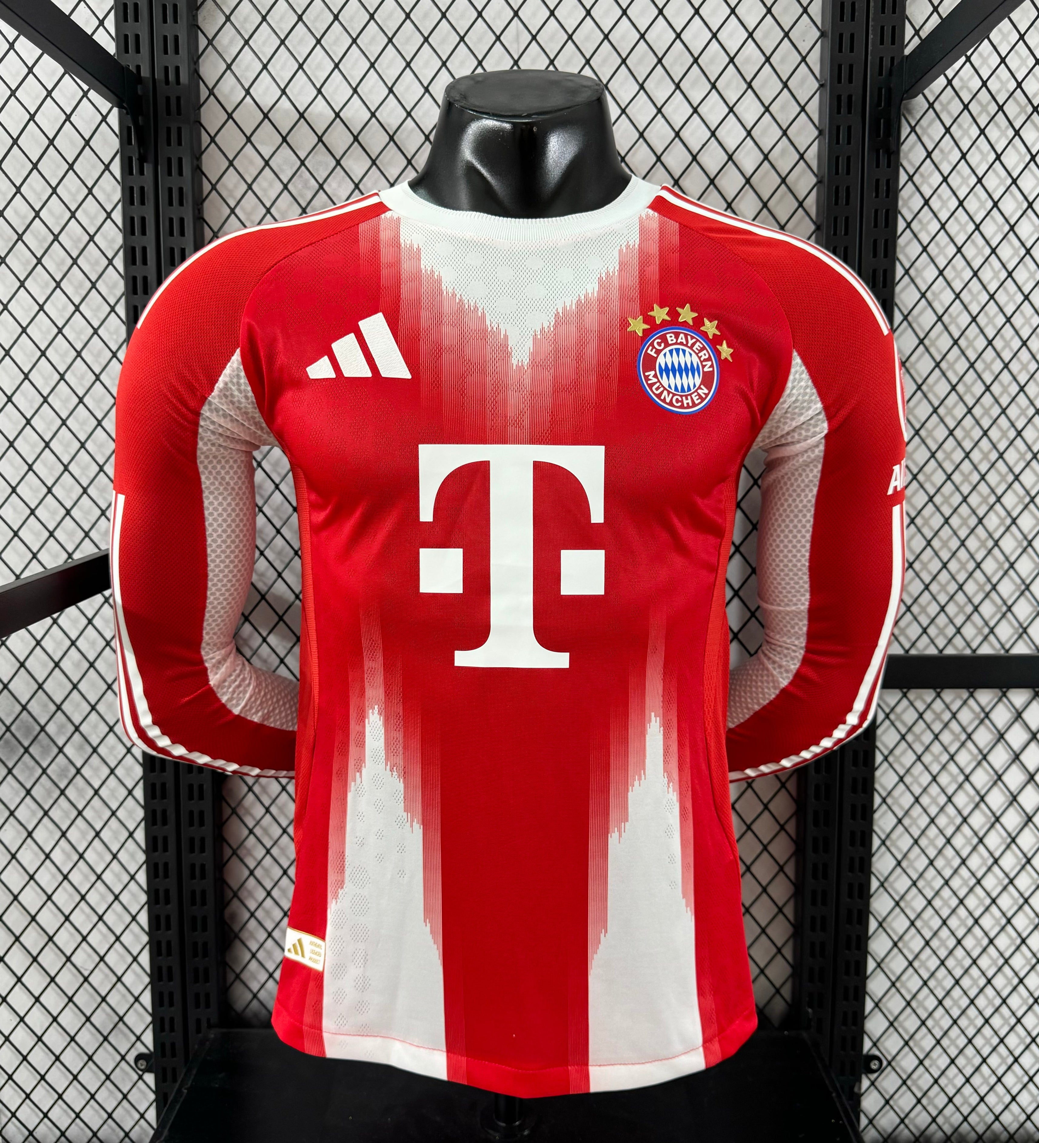 Bayern Munchen 2025-2026 Long Sleeve Home Kit