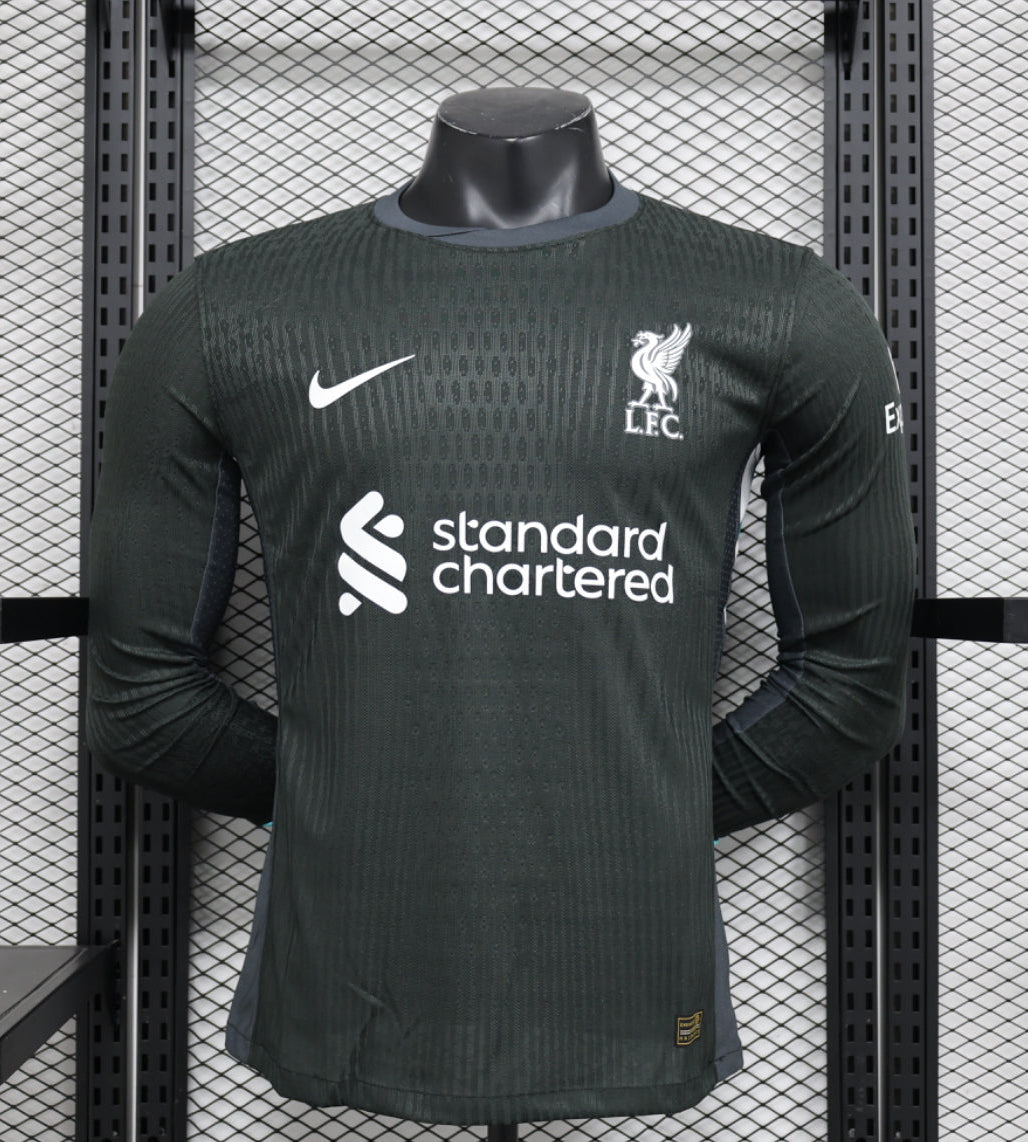 Liverpool 20242025 Away Kit Long Sleeve MALGANE