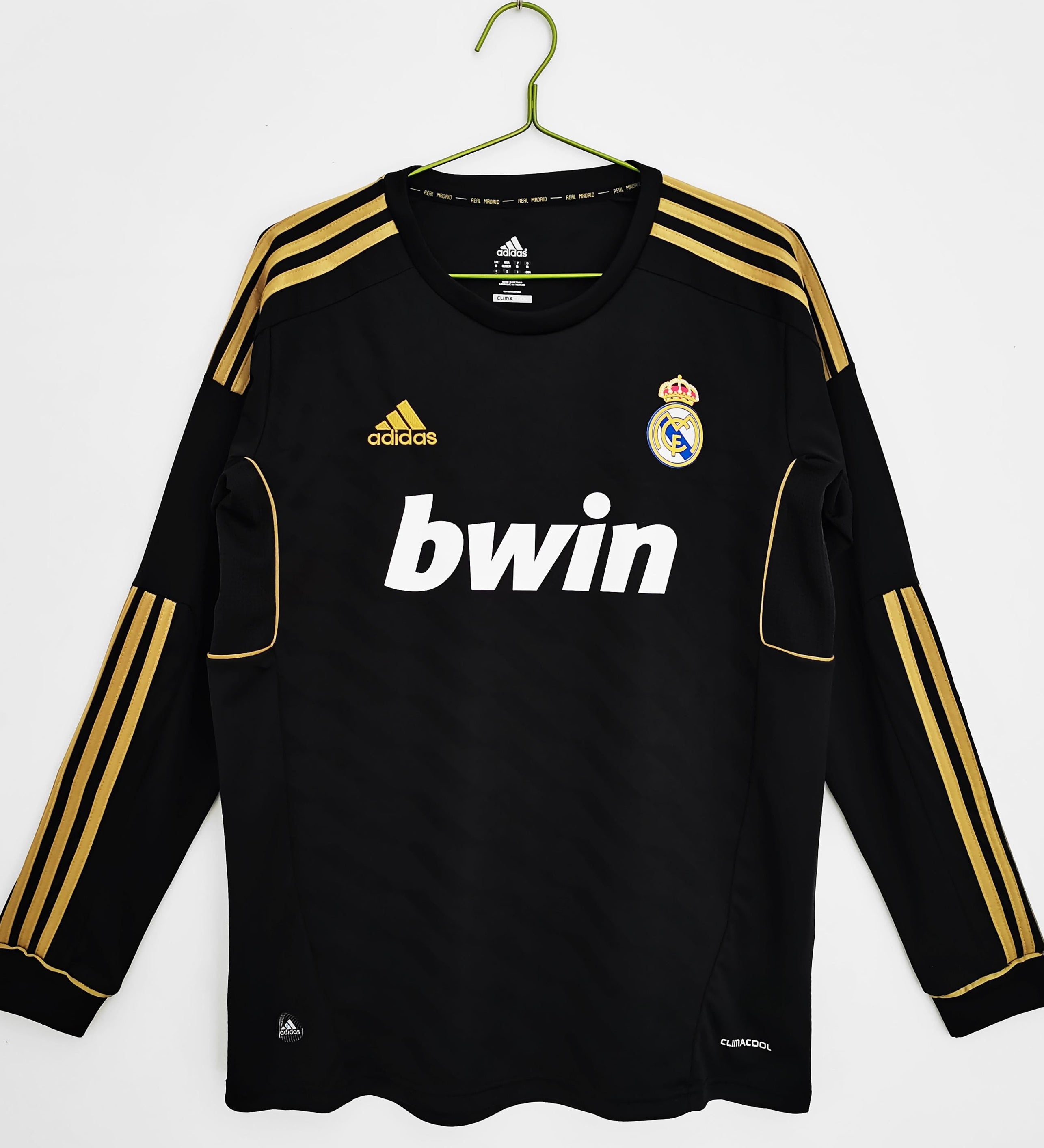 Real Madrid 2012-2013 Long Sleeve Away Kit Retro