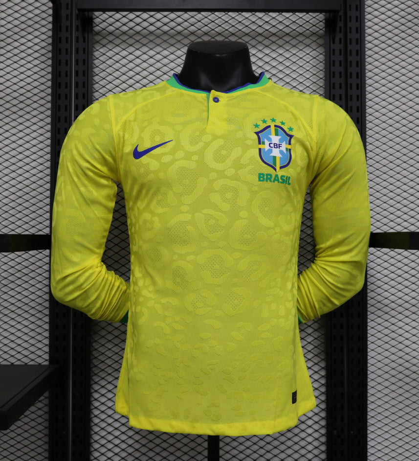 Brazil 2023-2024 Long Sleeve Home Kit
