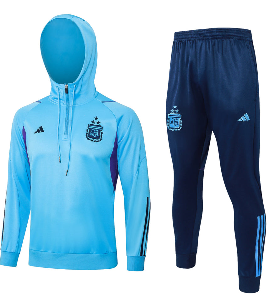 Argentina Light Blue and Dark Blue Tracksuit