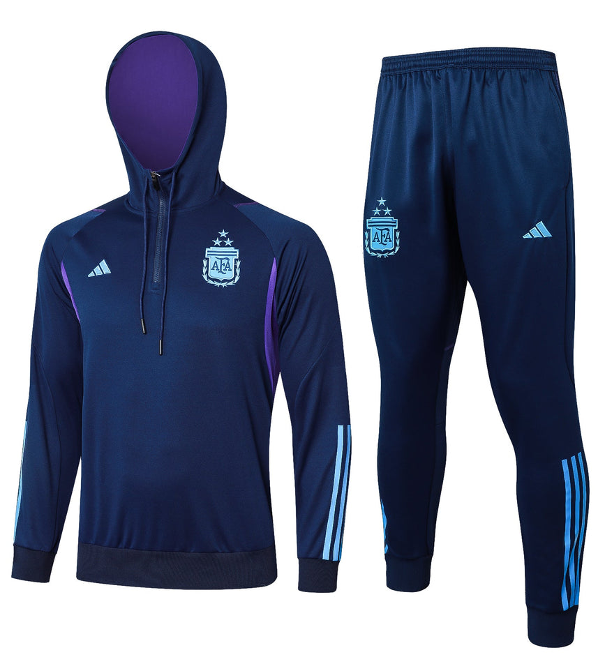 Argentina Purple and Dark Blue Tracksuit