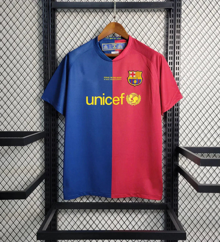 Barcelona 2009 UCL Final Retro Kit