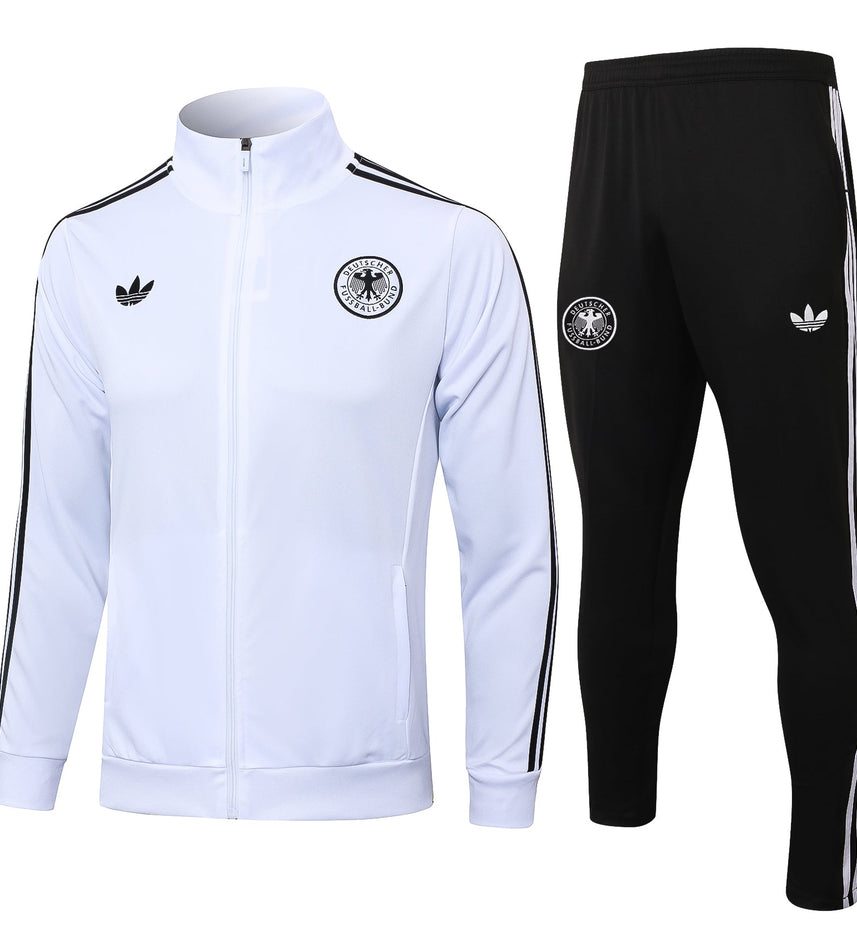 Germany Black and White Tracksuit