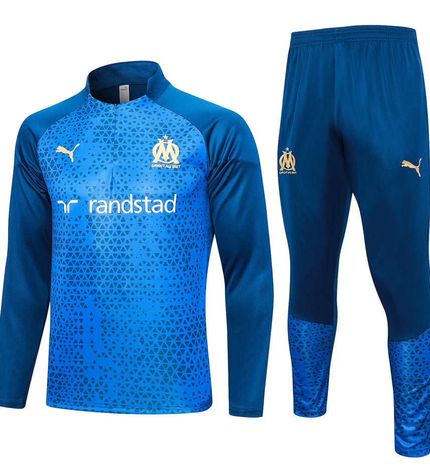 Olympique de Marseille Blue Tracksuit