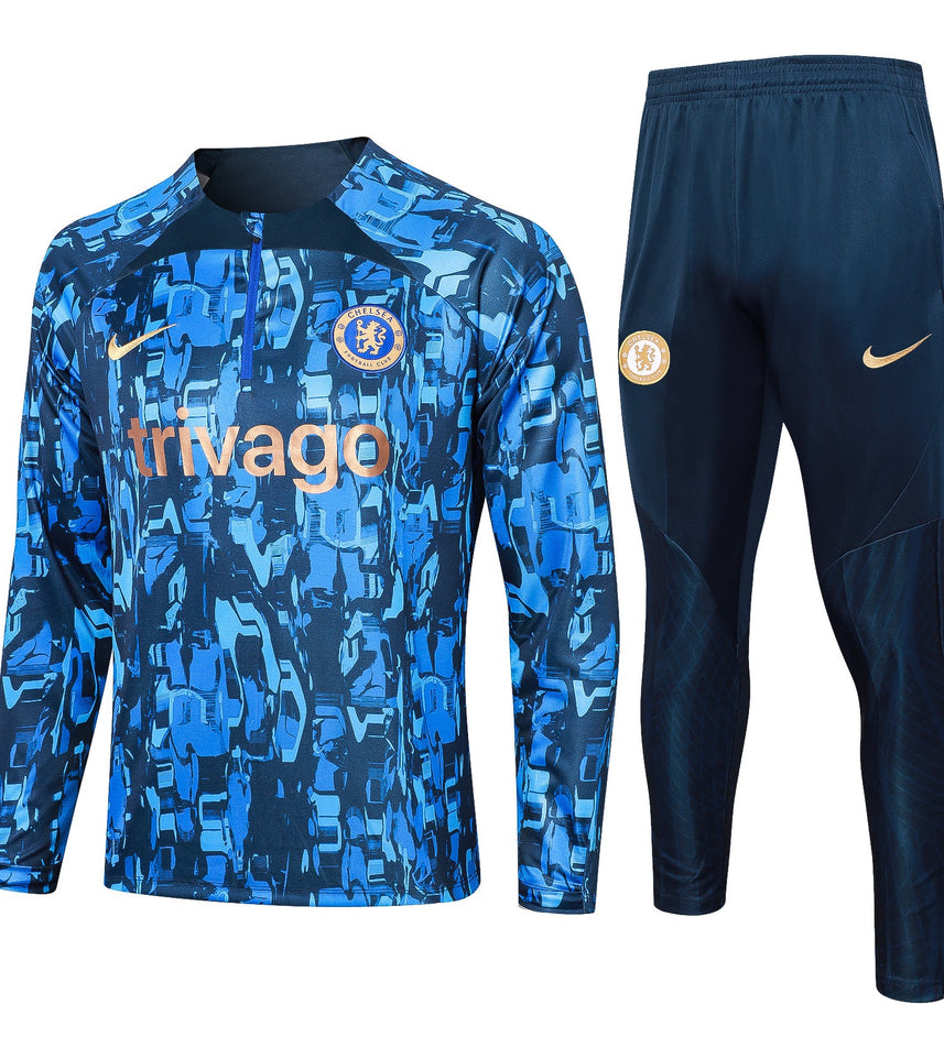 Chelsea "Blue Matrix" Tracksuit