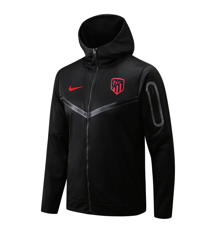 Atletico Madrid Black Tracksuit