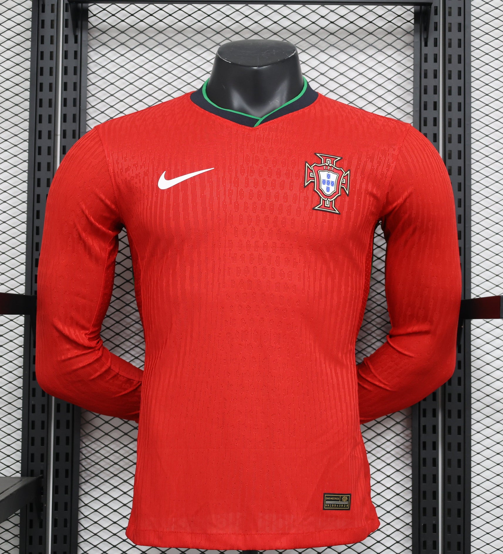 Portugal 2024-2025 Home Kit Long Sleeve