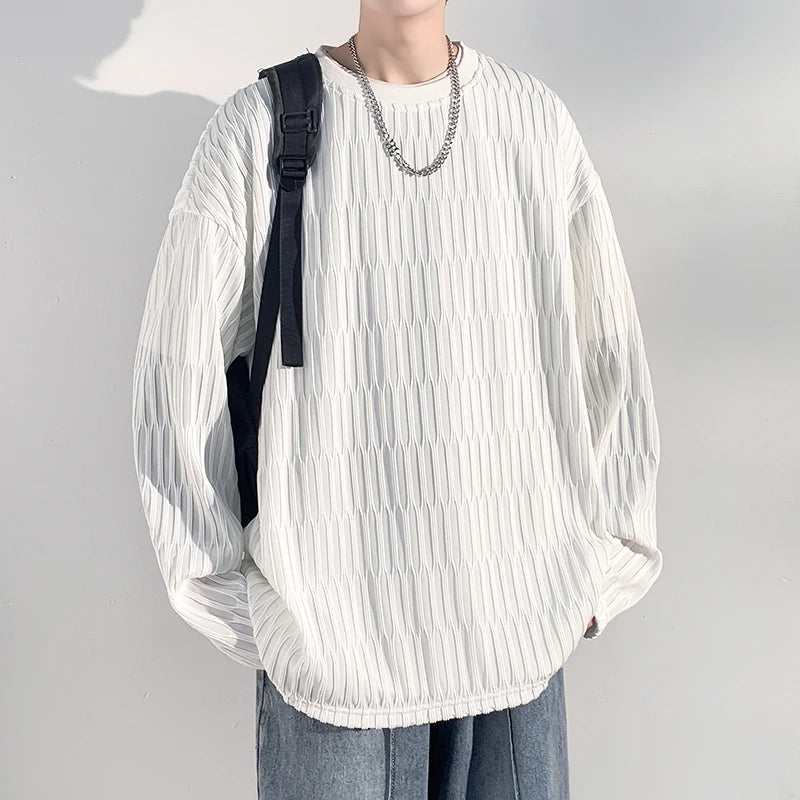 Loose Round Neck Sweatshirt