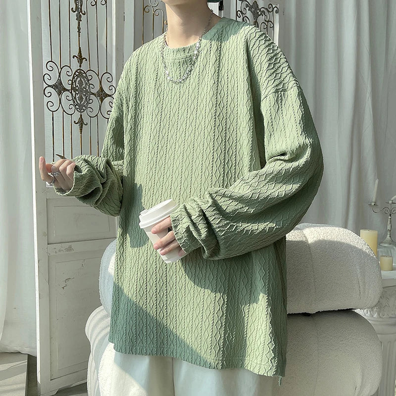 Loose Round Neck Sweatshirt