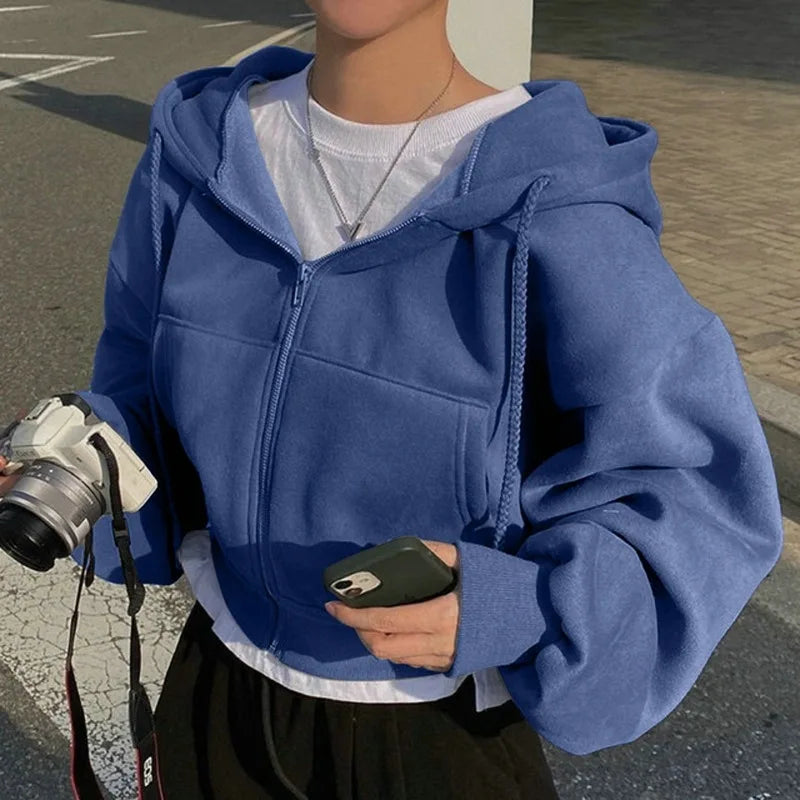 Winter Women Hooded Hoodies