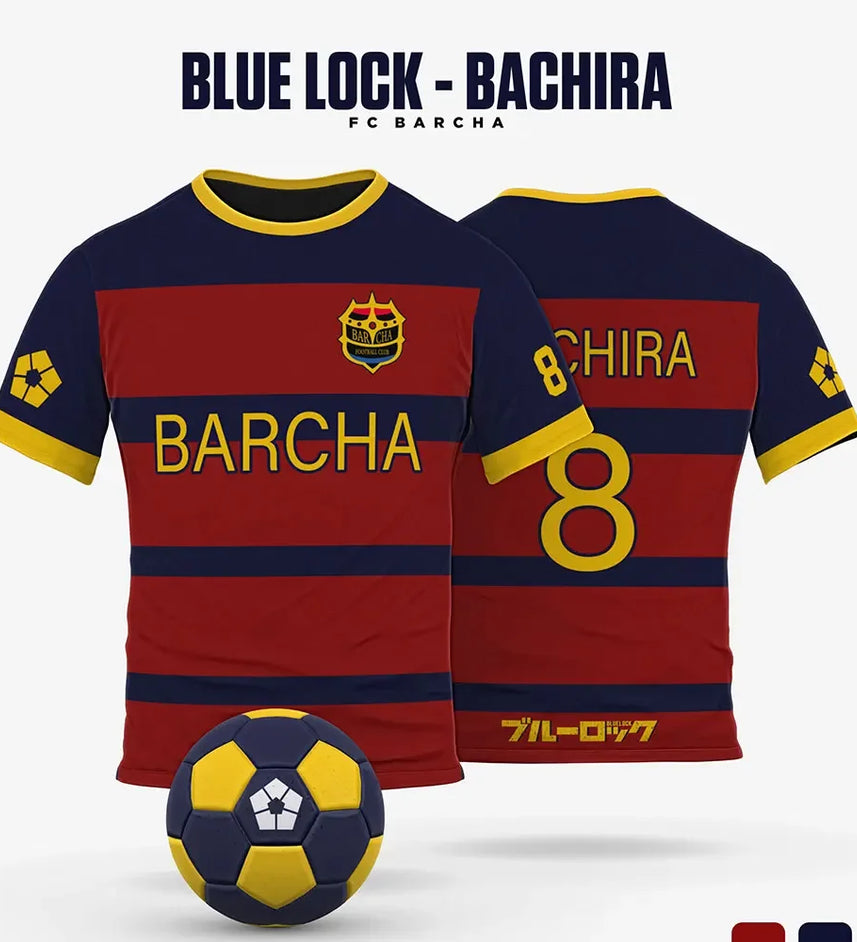 Blue Lock Jersey -  FC Barcha Home Kit