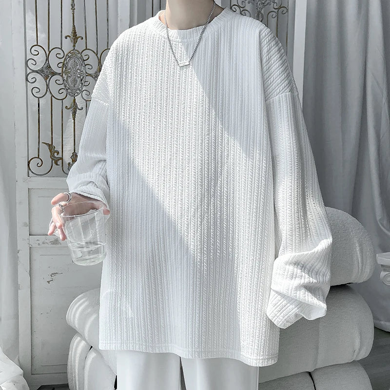 Loose Round Neck Sweatshirt