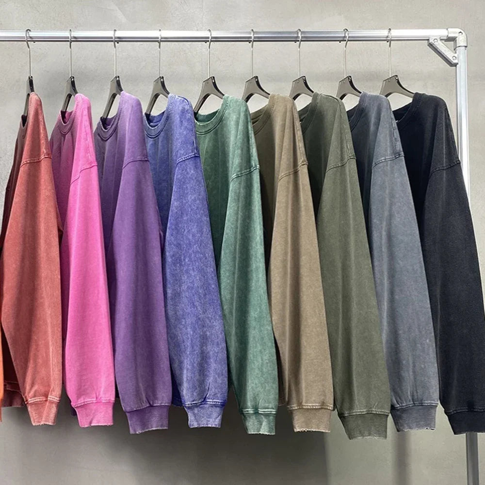 Washed Oversized Sweater