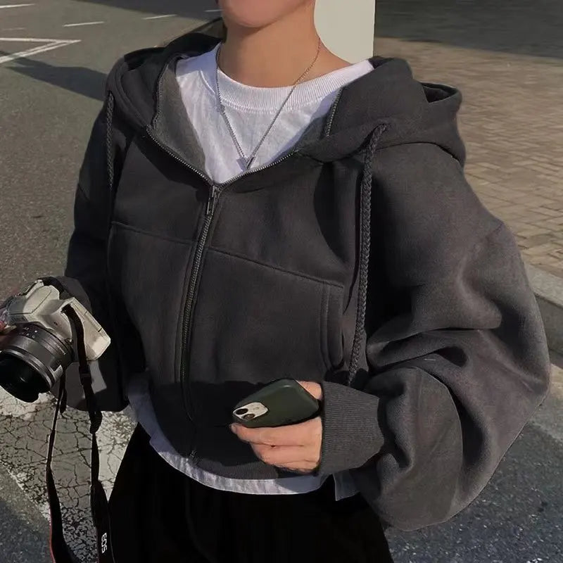 Winter Women Hooded Hoodies