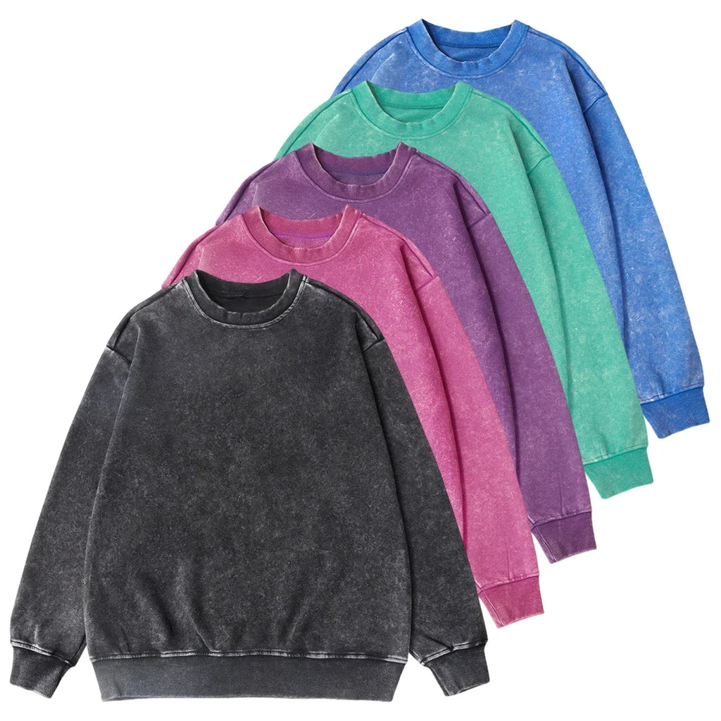 Washed Oversized Sweater