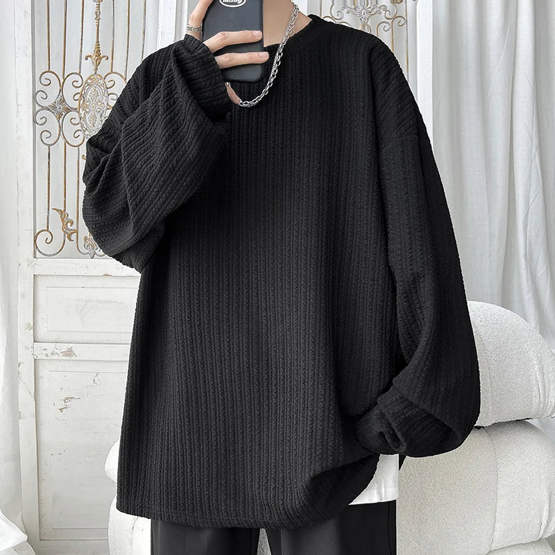 Loose Round Neck Sweatshirt