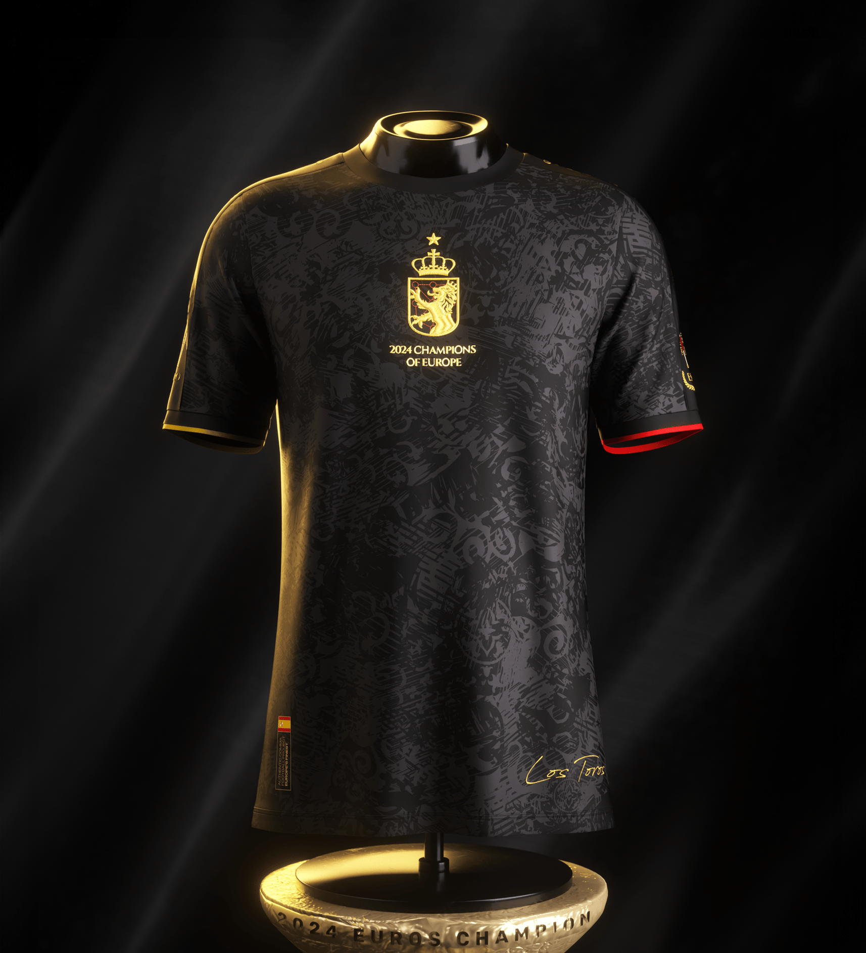 Spain 2024 Euros Champion Jersey (Los Toros)