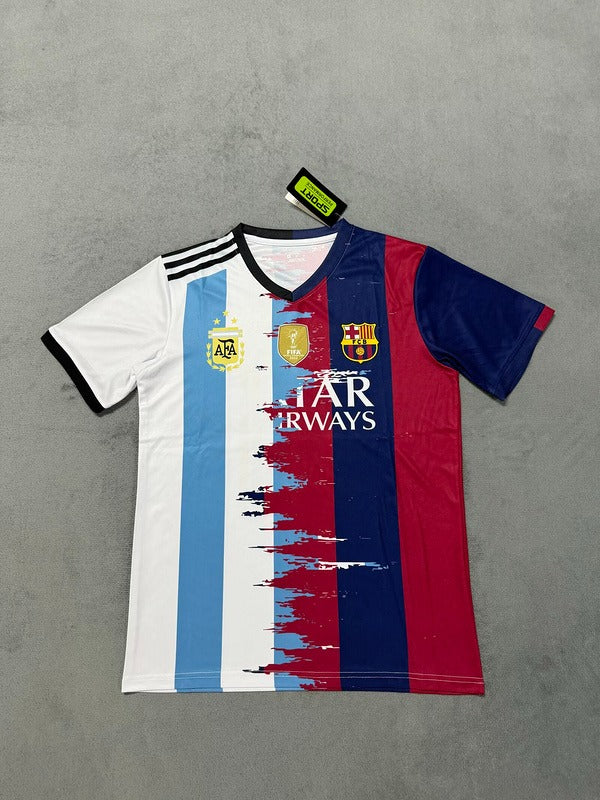 Messi Barcelona X Argentina Jersey