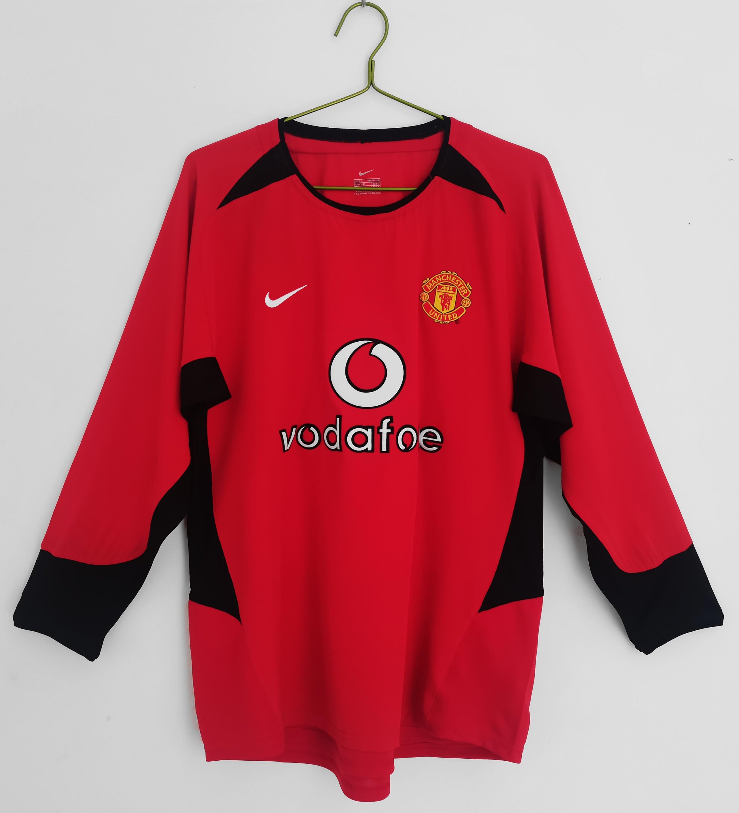 Manchester United 2003-2004 Long Sleeve Home Kit