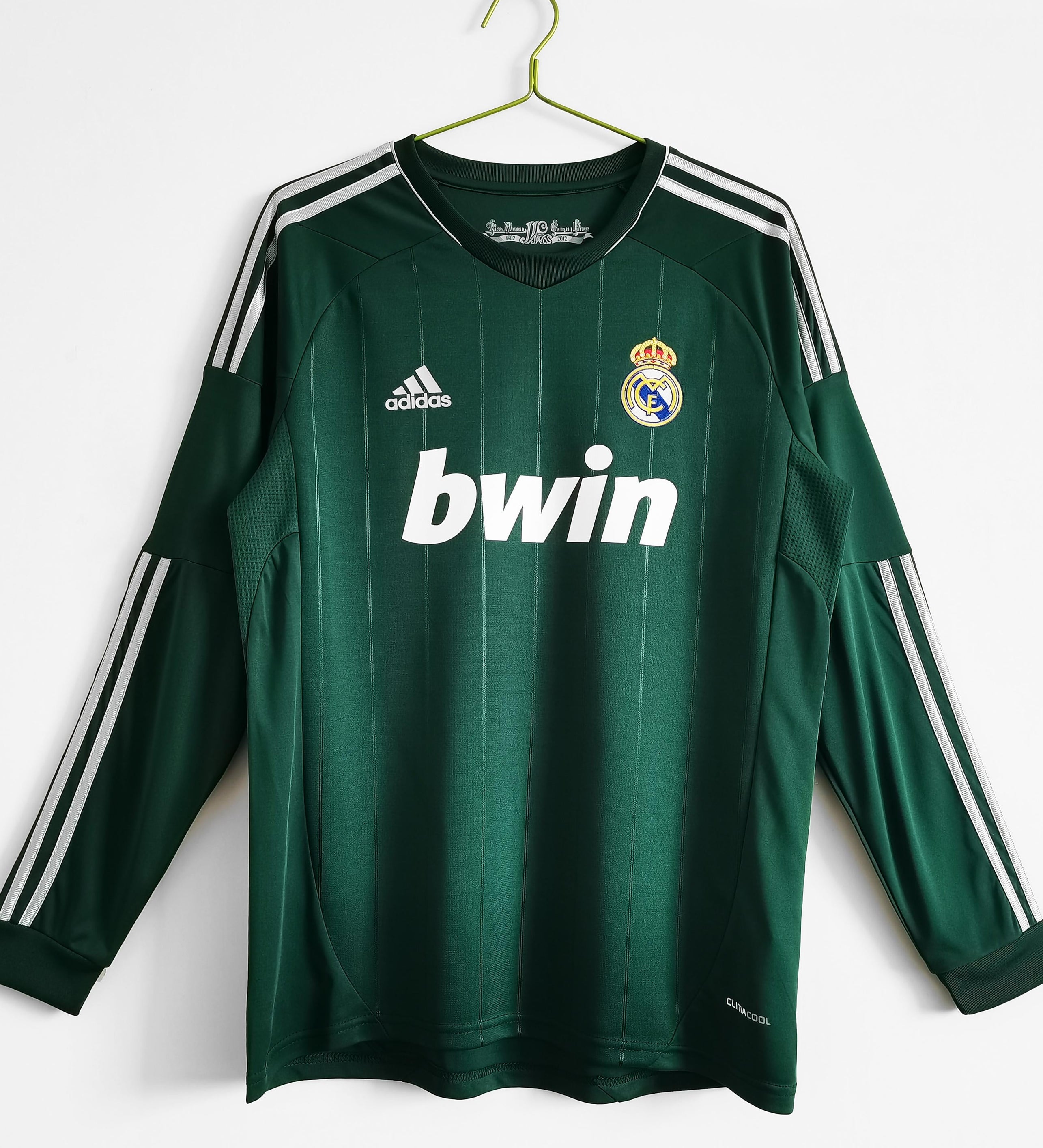 Real Madrid 2012-2013 Long Sleeve Third Kit Retro