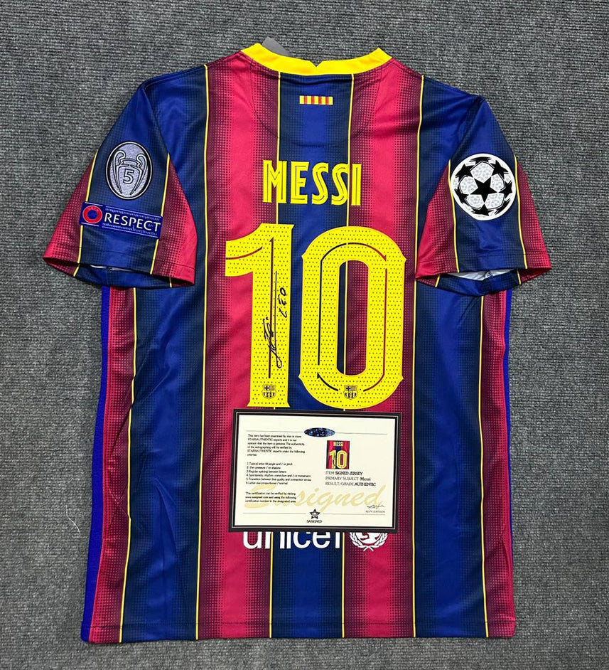 FC Barcelona "Messi" Signed Shirt II